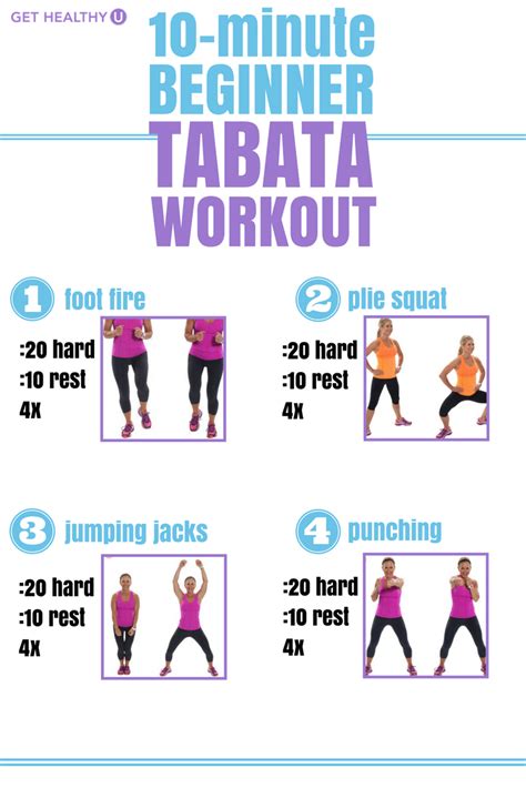 tabata workout plan for beginners